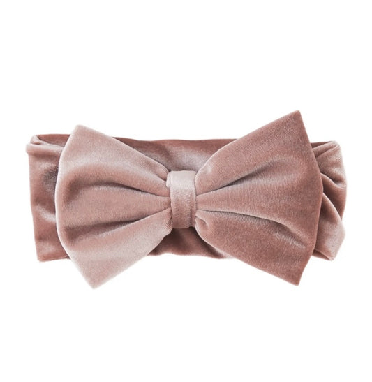 Bow Headband Vintage Rose