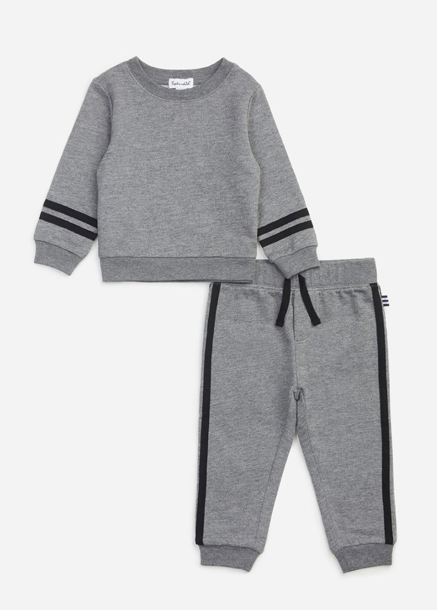 Charcoal Sweatshirt and Jogger (TODDLER SIZES)