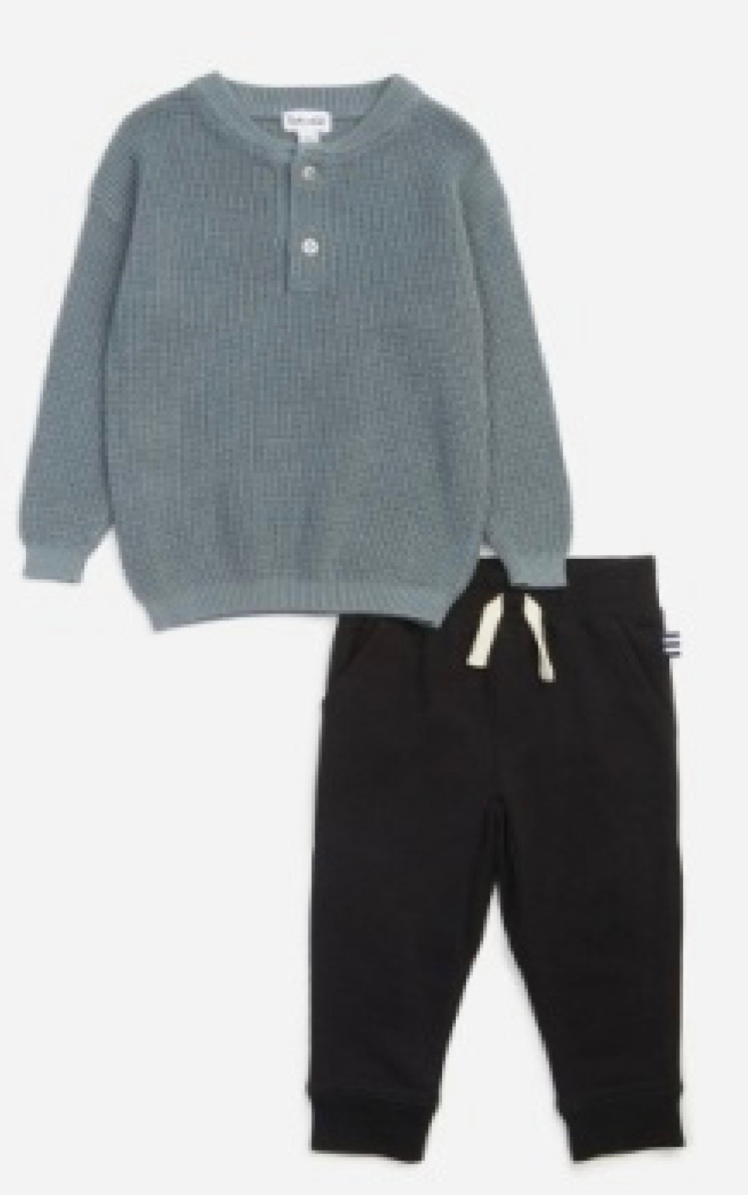 Gray Henley Set