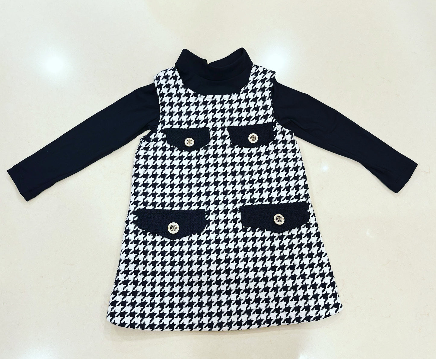 Houndstooth Dress