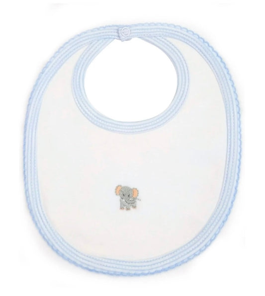 Elephant Cotton Bib