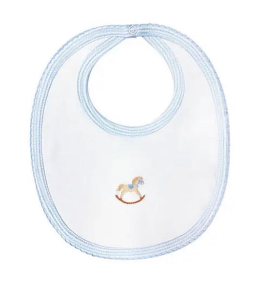 Rocking Horse Cotton Bib